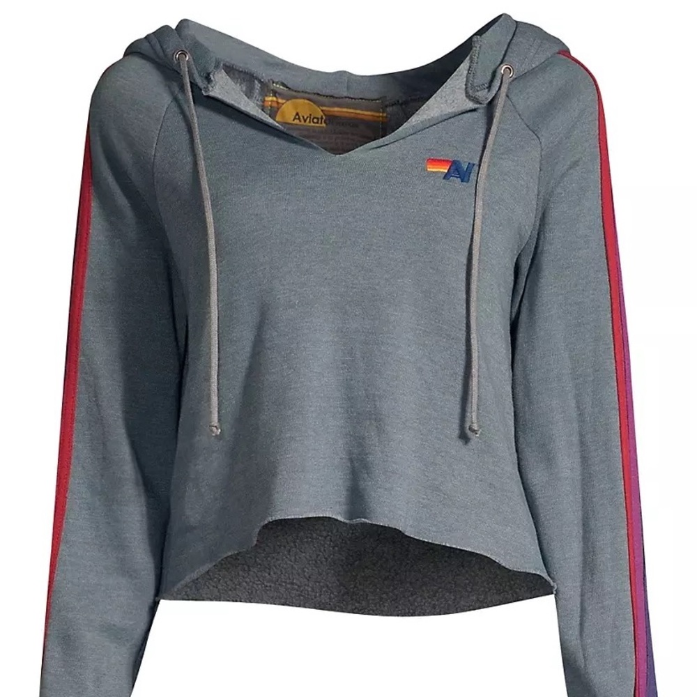 - gently used aviator nation v neck hoodie